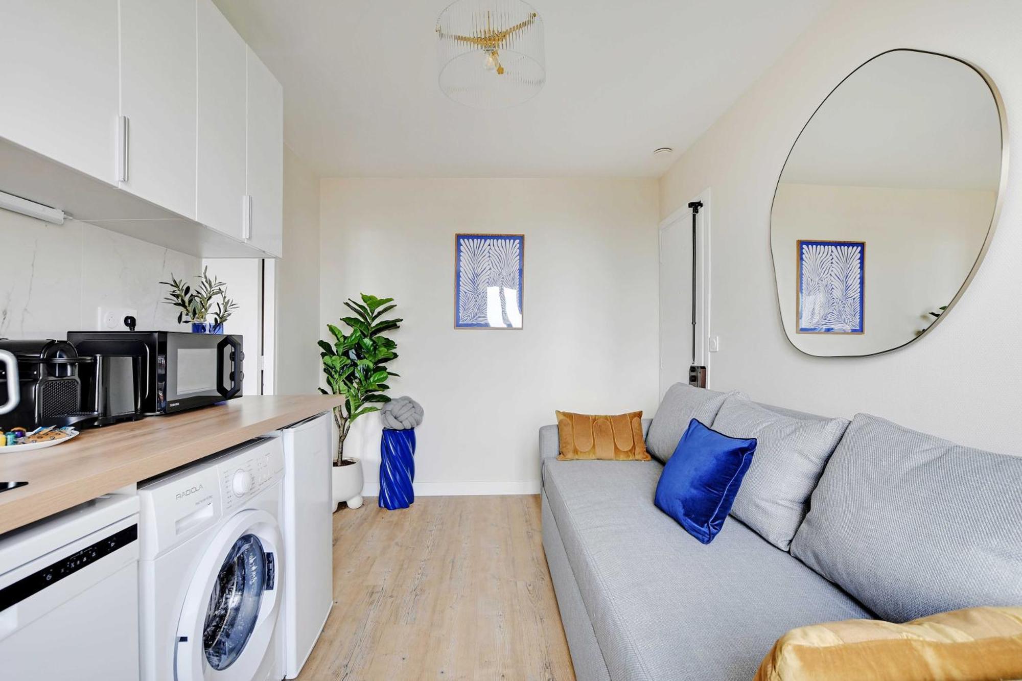 Cosy Apartment - 1Bdr For 3P - Иври сюр Сен Екстериор снимка