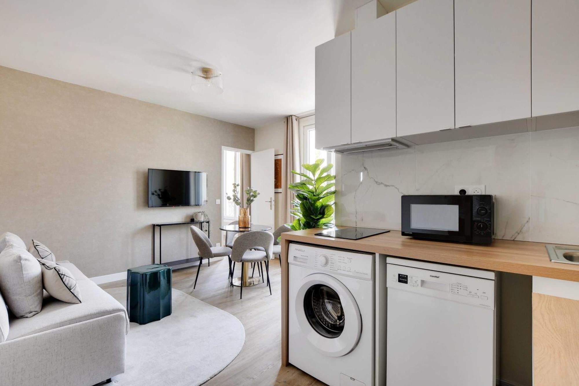 Cosy Apartment - 1Bdr For 3P - Иври сюр Сен Екстериор снимка